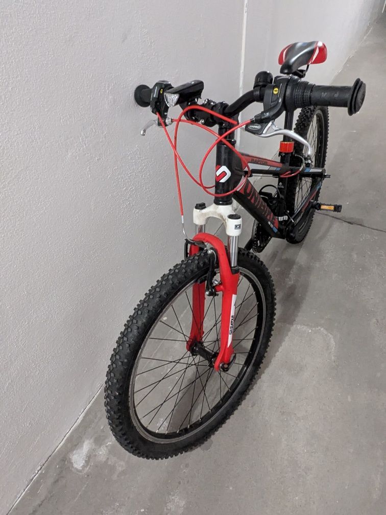 Unibike Raptor 11 czarno-czerwony