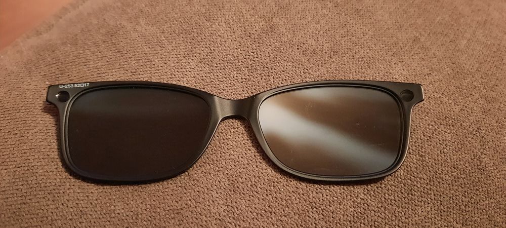 Parte da frente de Oculos Ultem U253 Iman Lentes Escuras