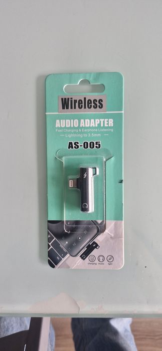 Adaptador lightning para 3.5 mm jack