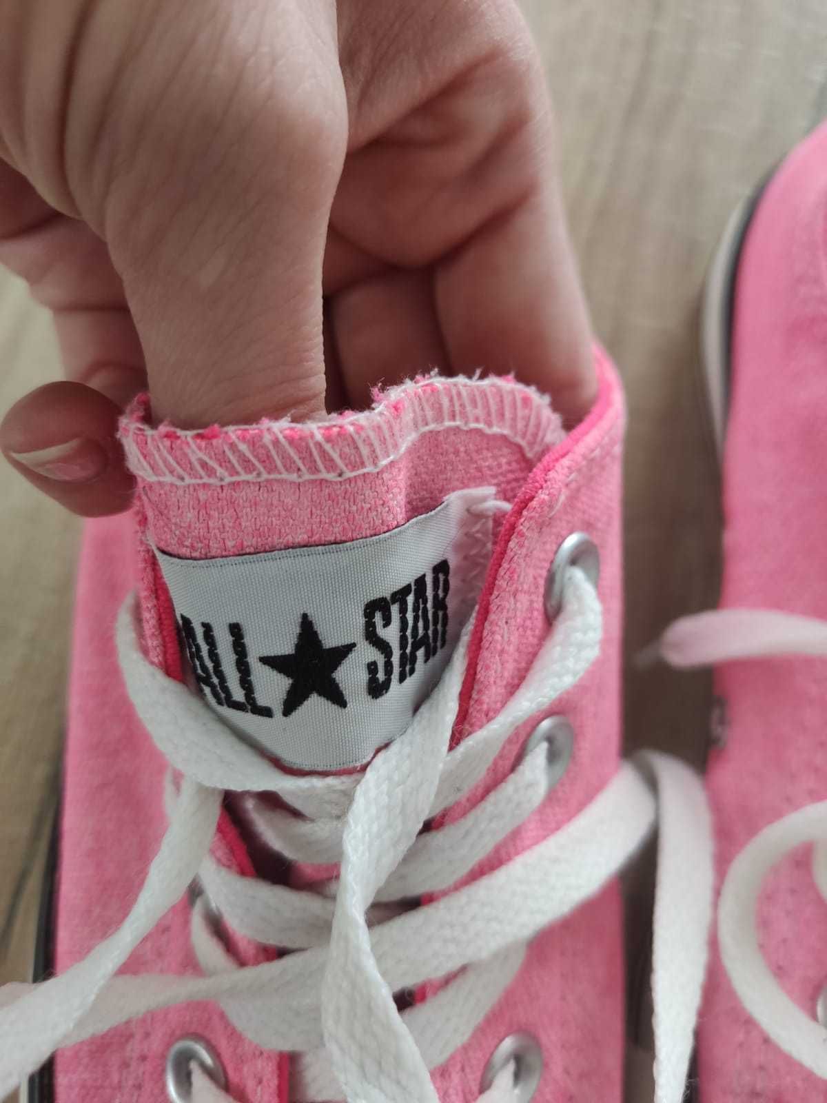 Buty, trampki różowe CONVERSE 36,5