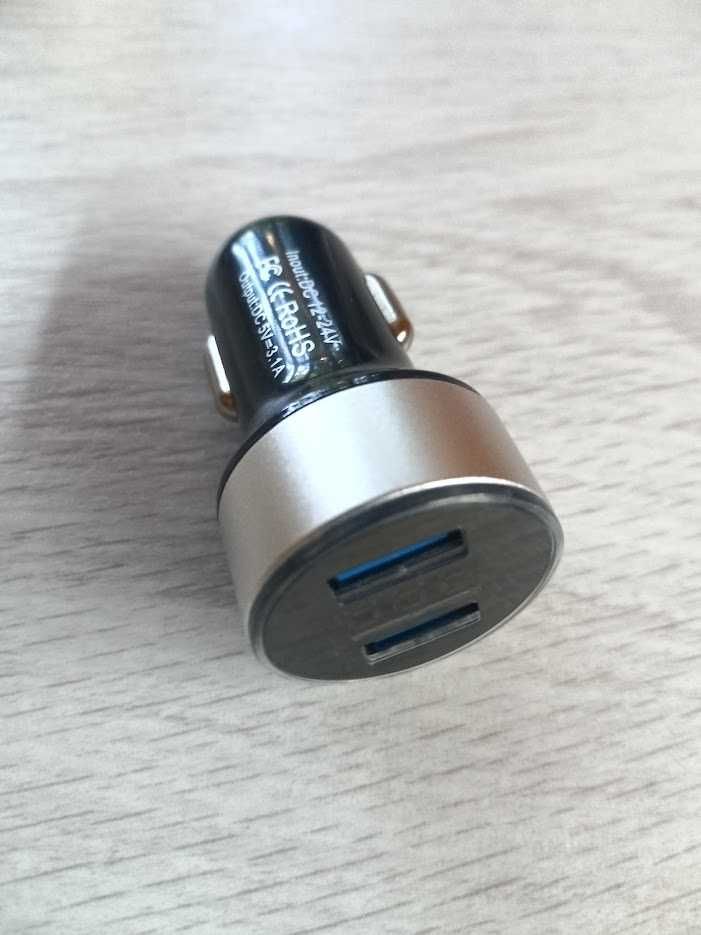 Зарядное устройство 2-USB HZ HC6+вольтметр