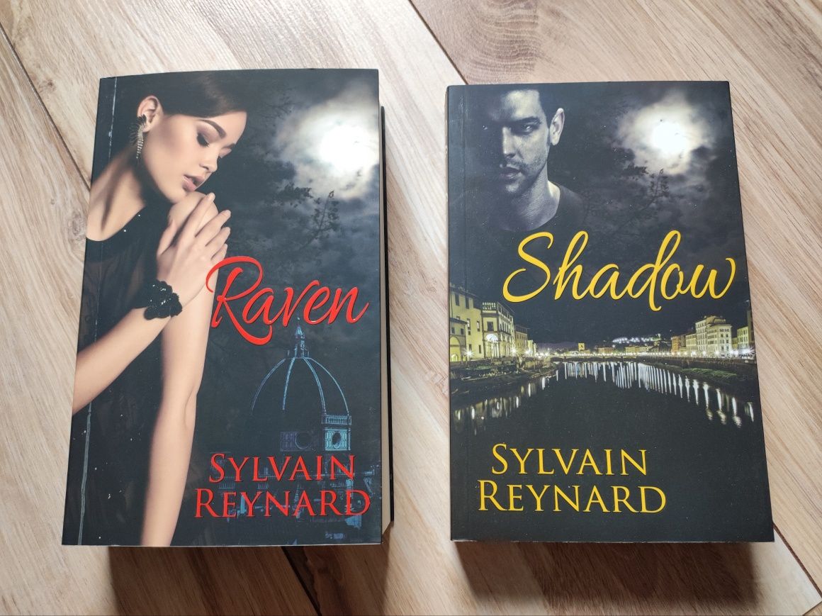Sylvain Reynard książka Raven oraz Shadow cykl serii The Florentine