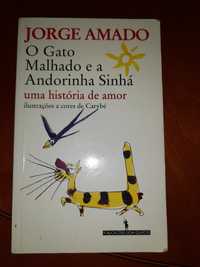 Livro - O gato malhado e andorinha sinha