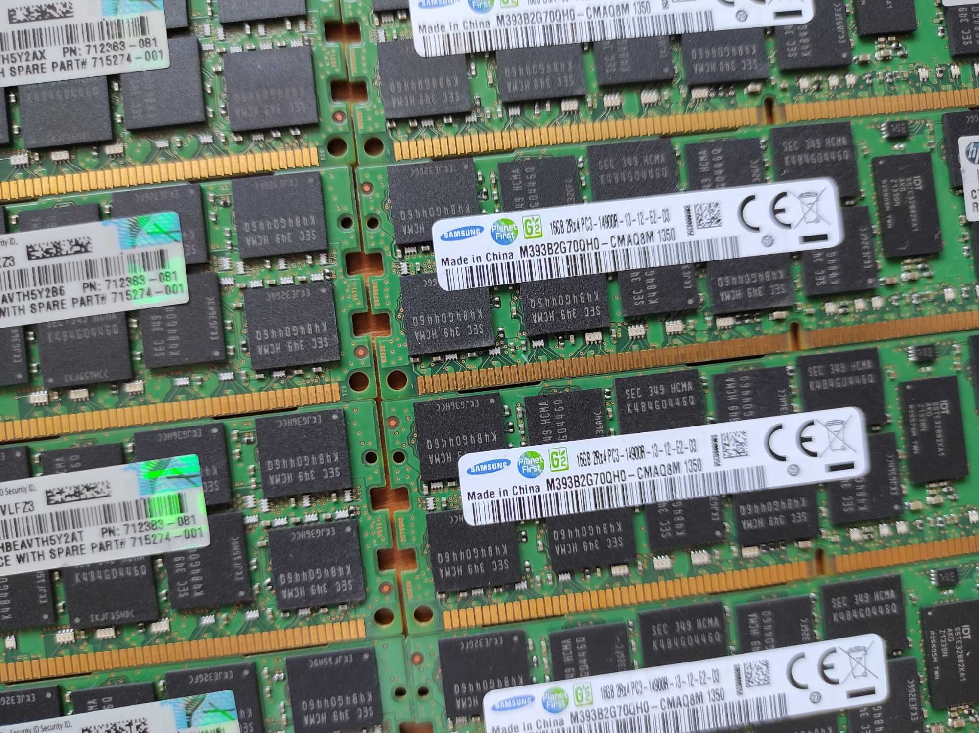 Samsung 16GB ECC DDR3 1866 PC3-14900R Reg серверная