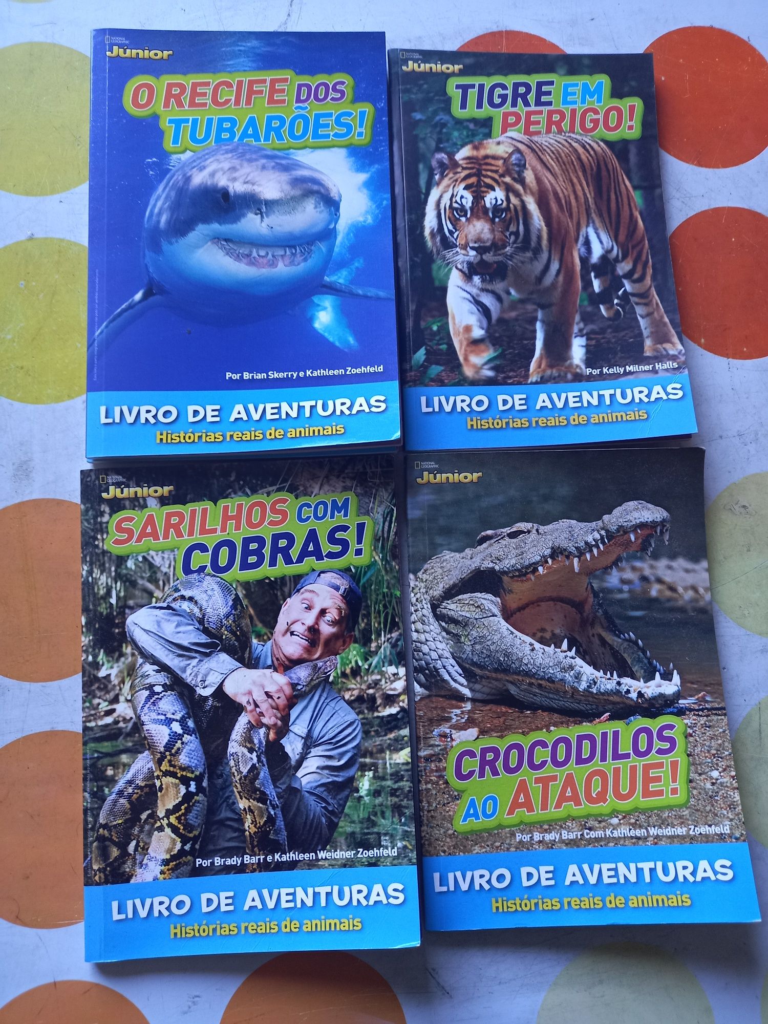 4 livros infantis sobre animais