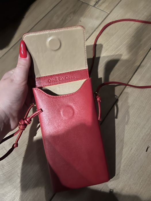 Сумка для телефону кожа натуральна ONE BY ONE