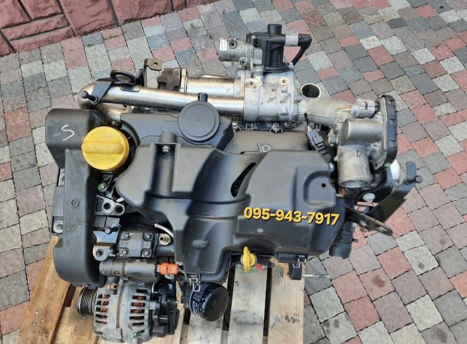 Двигун 1.5 DCI Megane 2 Qashqai Scenic 2 Laguna Kangoo ПЕРЕВІРЕНИЙ