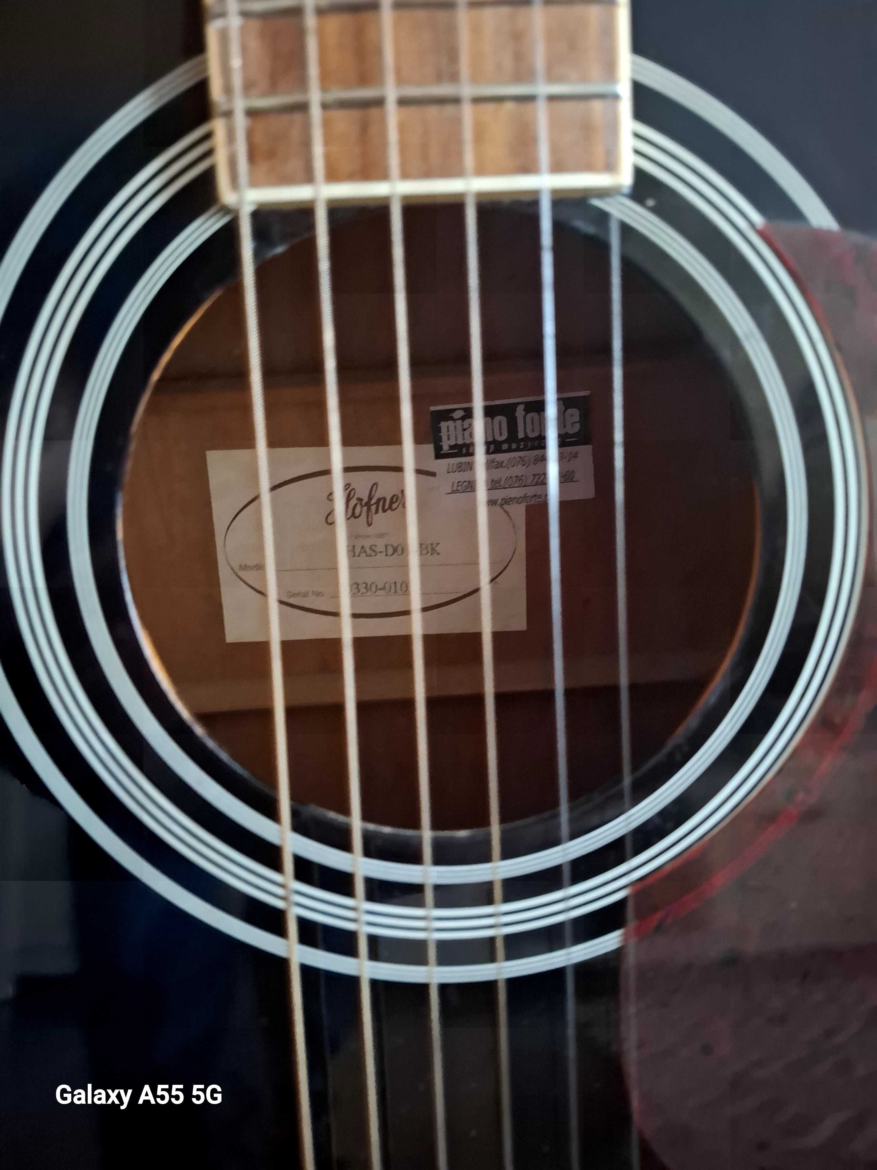 Gitara  akustyczna Hofner.