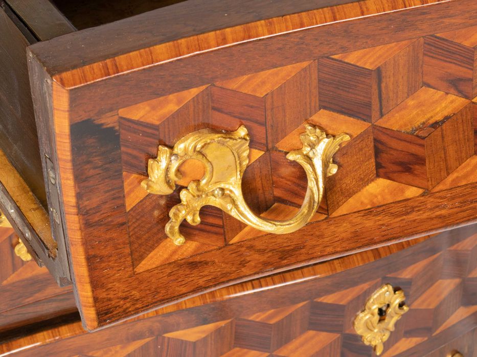 Cómoda Pau Santo François Hugnet Luís XV, Século XIX