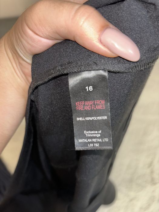 Чорна спідниця papaya