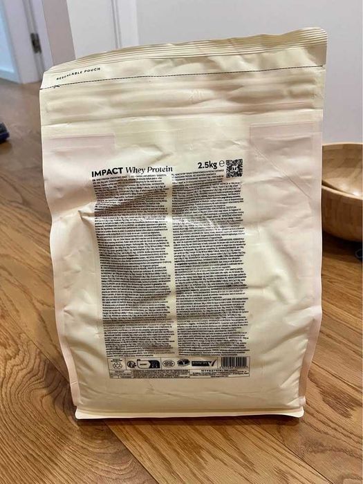 Impact Whey Protein Powder 2.5kg (sem savor/unflavored)
