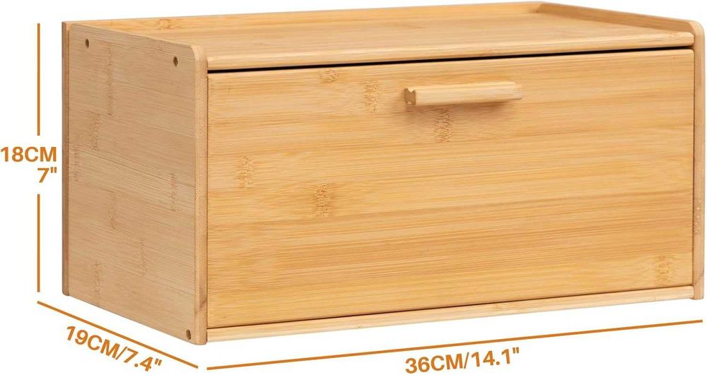 Chlebak prostokątny z bambusa