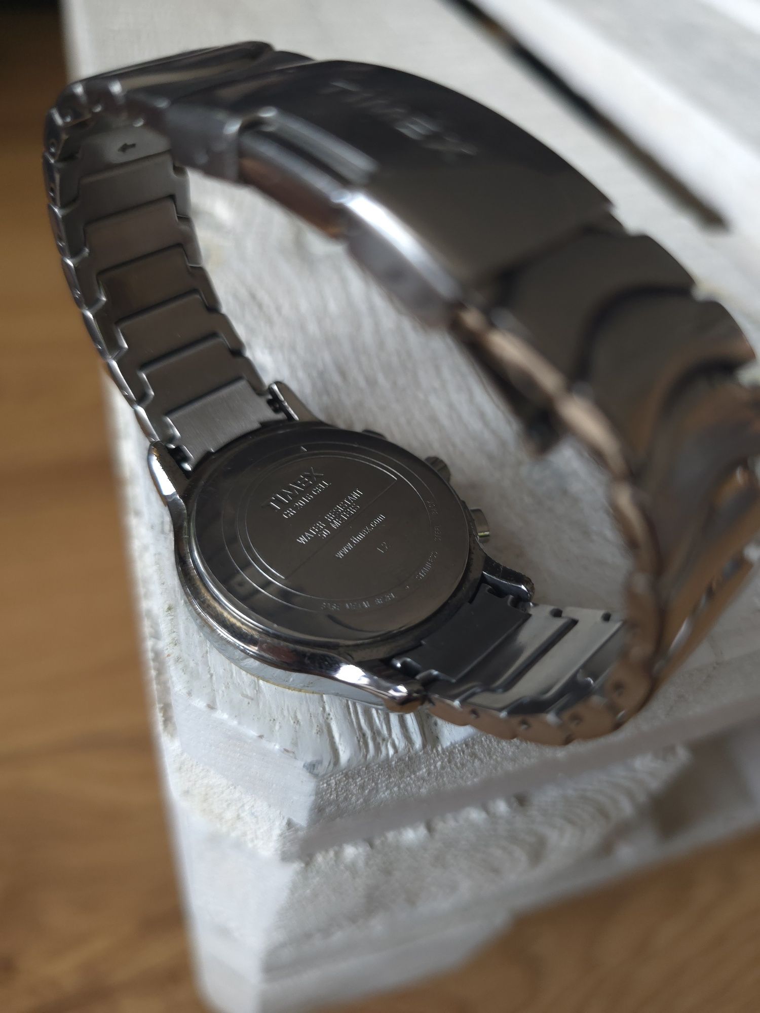 Timex zegarek meski, stalowa bransoleta