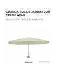 Guarda-Sois de Jardim várias Cores e medidas e Bases.