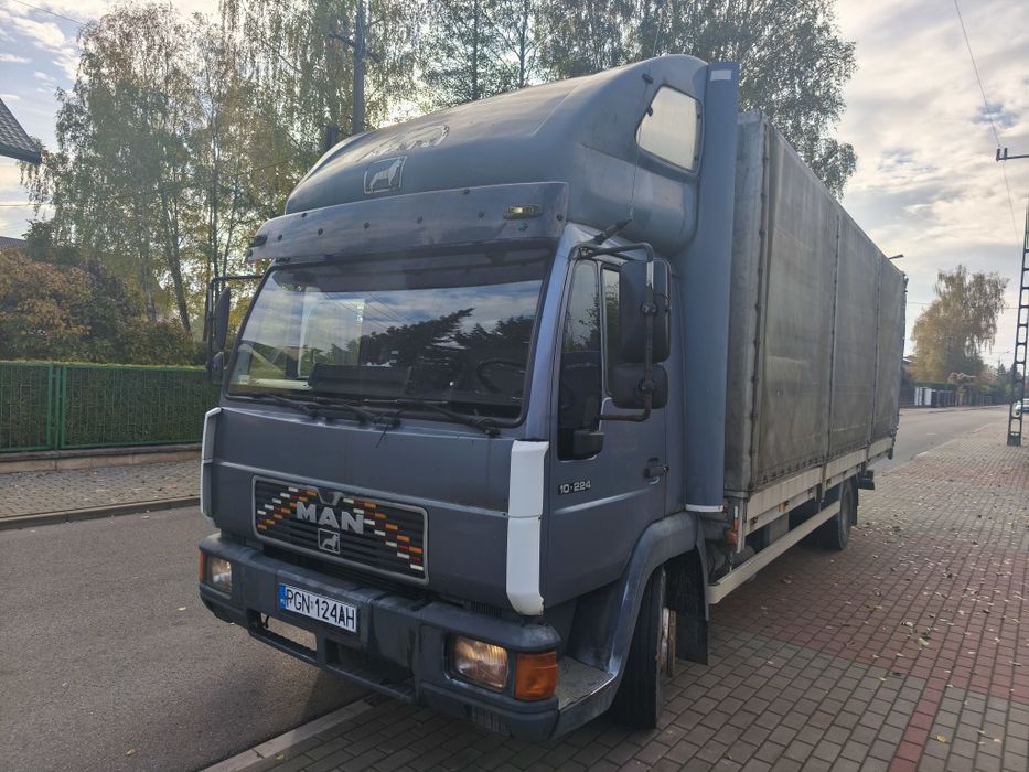 Man 20.224 burto plandeka