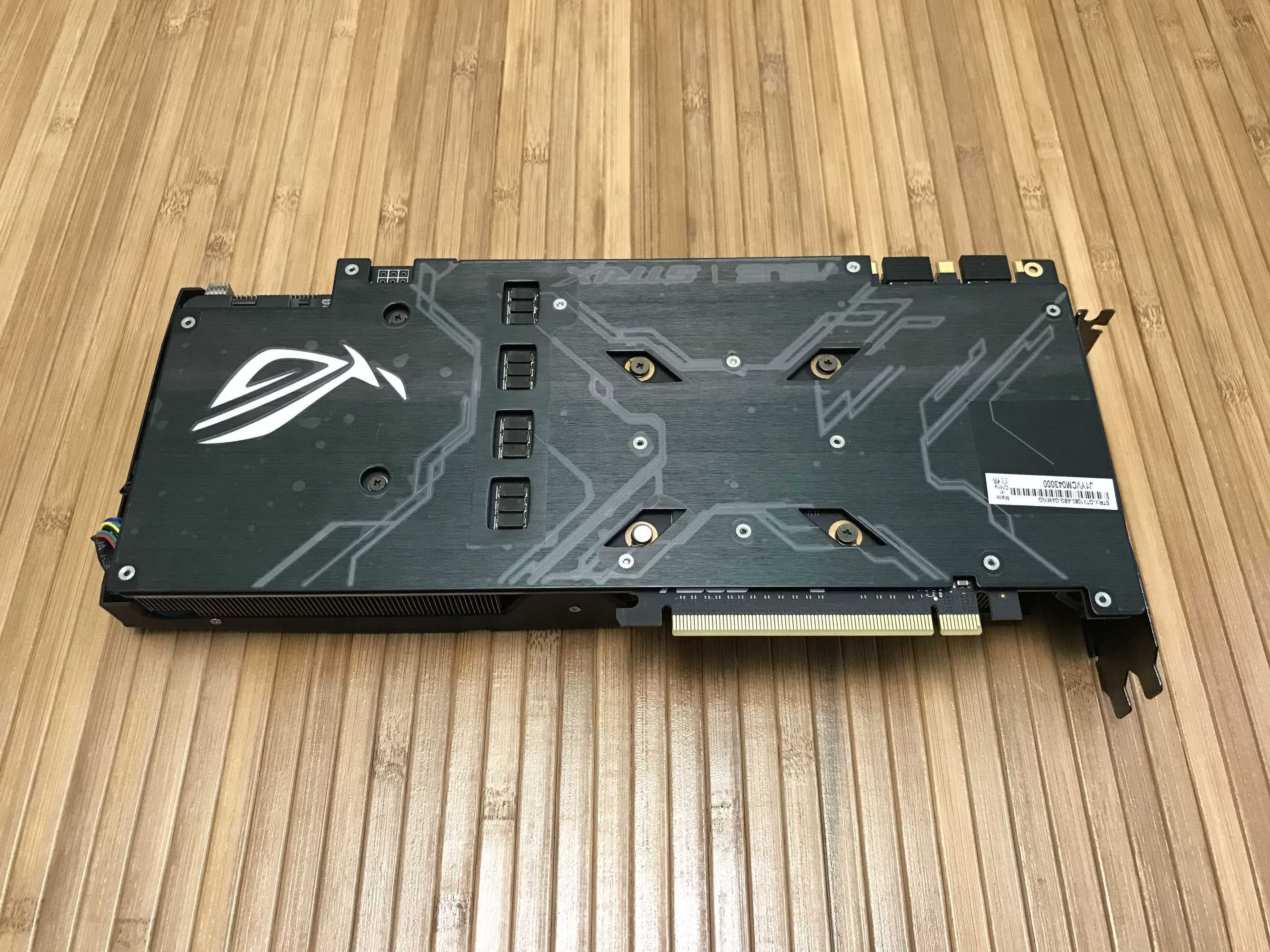 Видеокарта Asus ROG Strix GTX 1080  8GB GDDR5X (256bit)