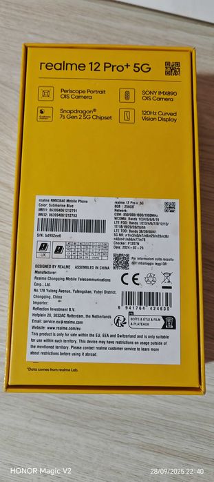 Realme 12 Pro+ 5G 12/256 GB Rezerwacja do 7 grudnia !!!