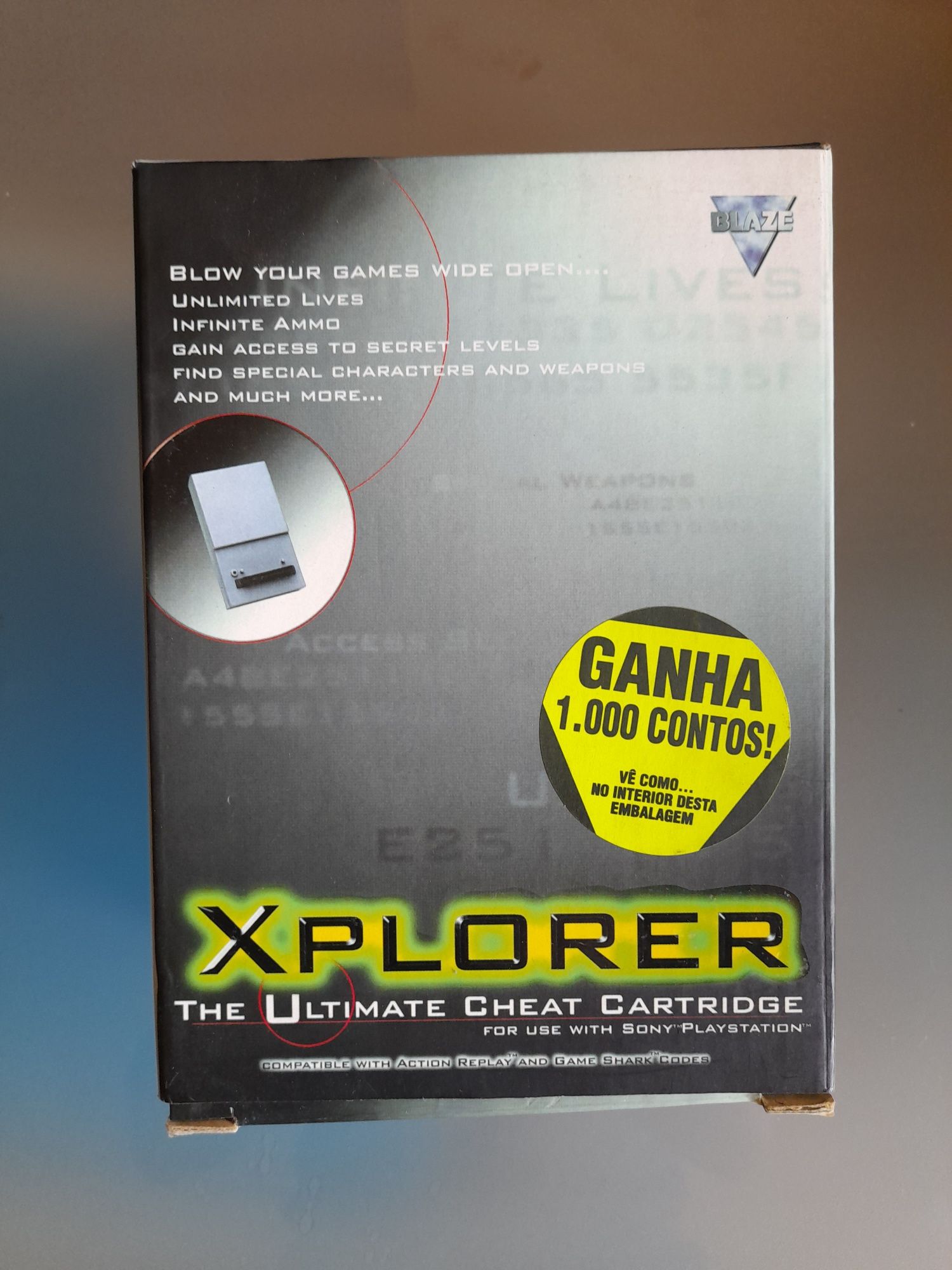 GameShark/GameGenie pra PS1 - Xplorer