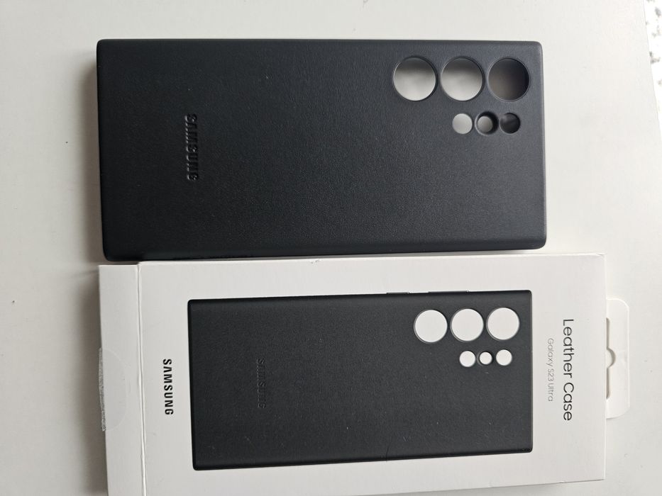 Etui Leather Case Samsung S23 Ultra oryginalne