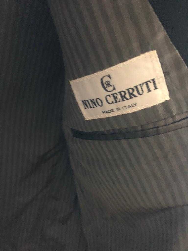 Blazer de smoking em seda Nino Cerruti