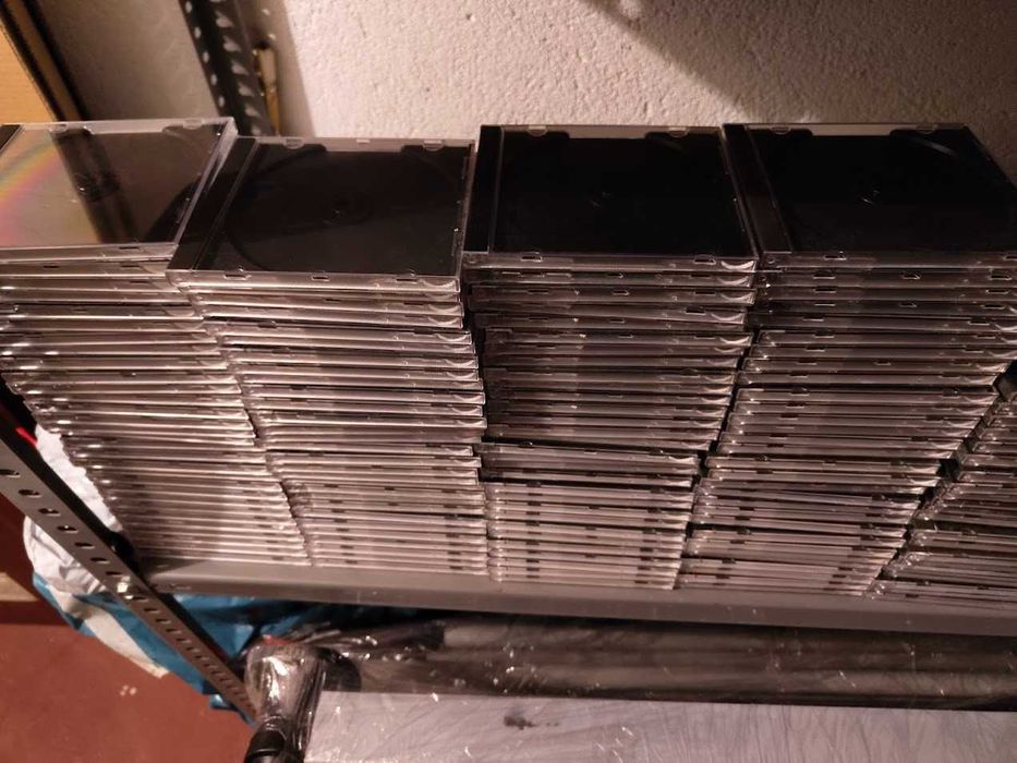 150 Caixas para CDs/DVDs