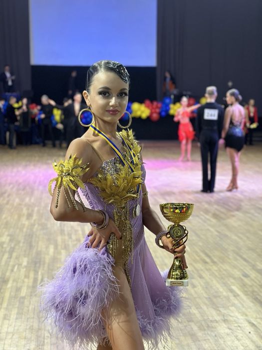 Сукня для латини бальні танці