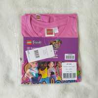 T-shirt 98 / 104 LEGO Friends bluzka koszulka NOWA różowa klocki