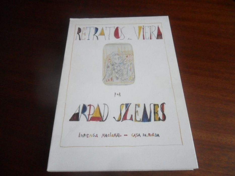 "Retratos de Vieira" por Arpad Szenes - 1ª Edição de 1983