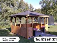 Altana, altanka, ogrodowa, drewniana, 3x4, producent , PARADISO
