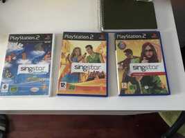 3 jogos ps2 singstar em muito boas condições