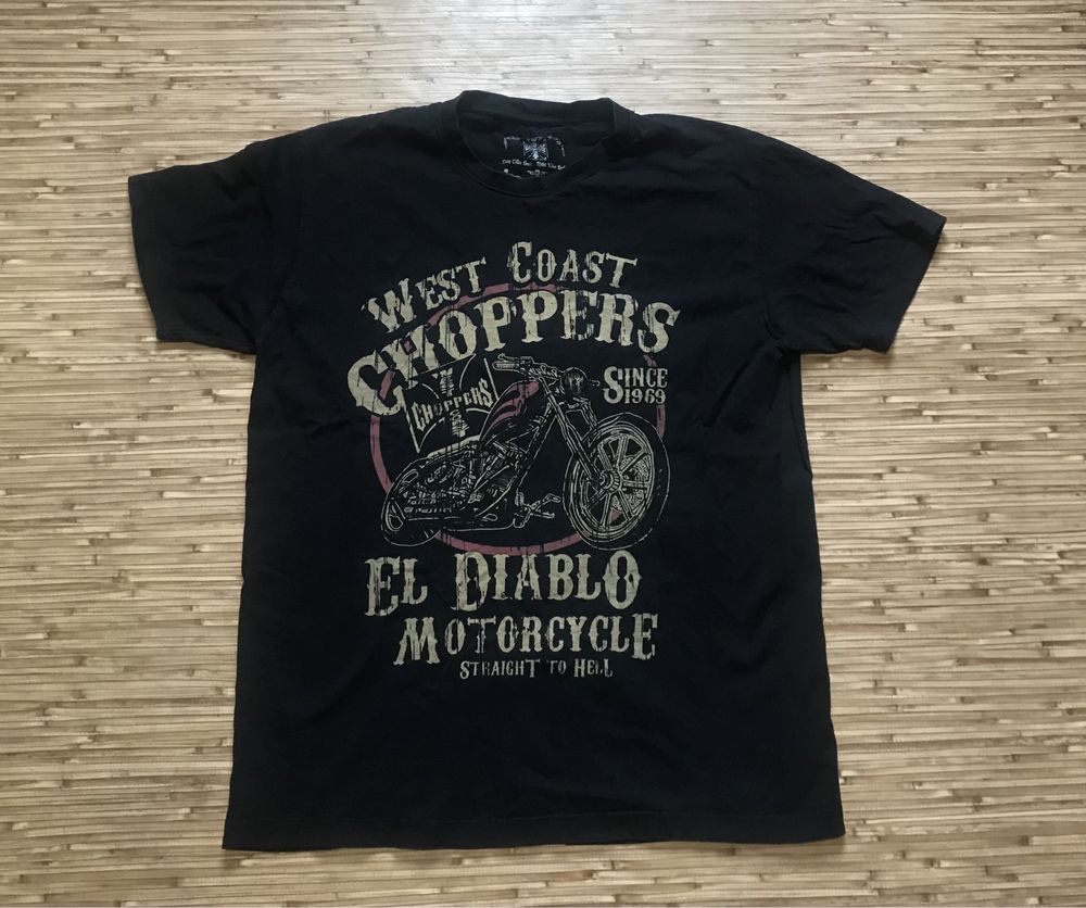 Футболка West coast choppers, чопер