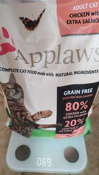 Comida seca de gato Applaws Galinha e Salmão