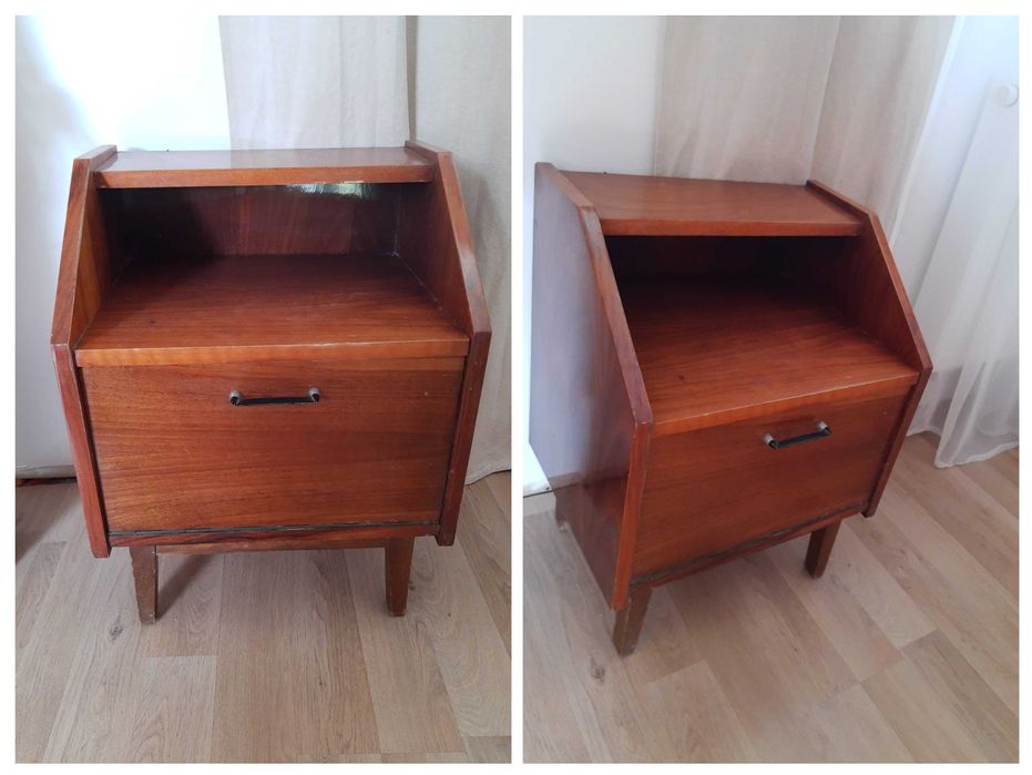 Stolik nocny vintage prl