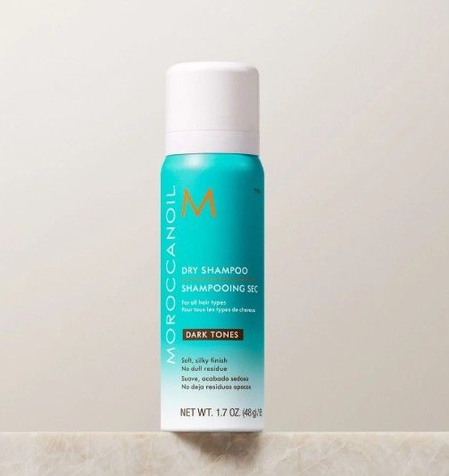 Moroccanoil Suchy Szampon do Włosów Ciemnych nie zostawia Osadu 65 ml