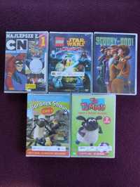 Bajki DVD: Scooby-Doo, Baranek Shaun, To Timmy, CN, Lego Star Wars