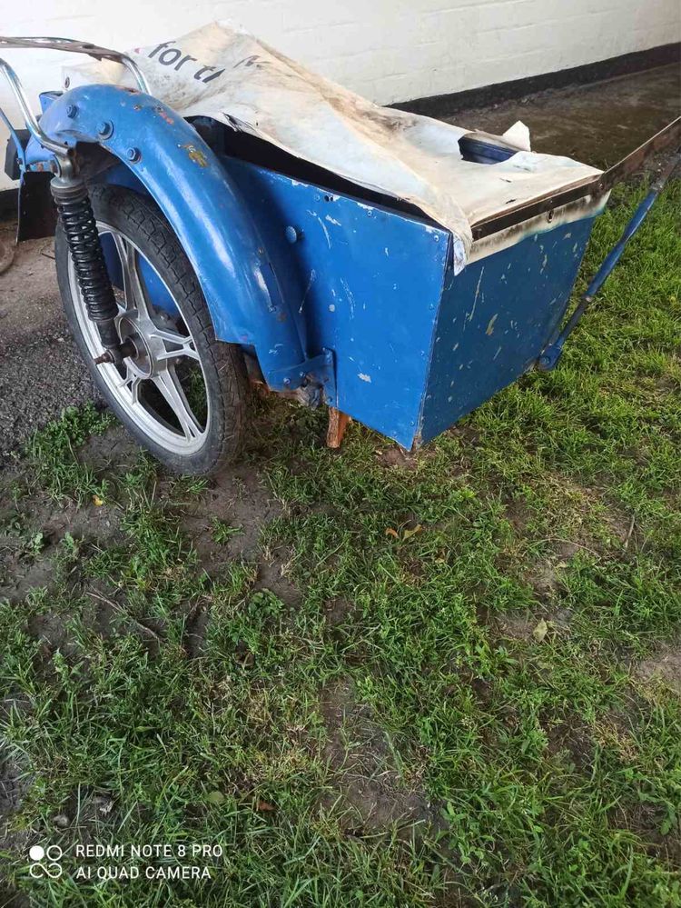 Продам коляску для мопеда Альфа Дельта