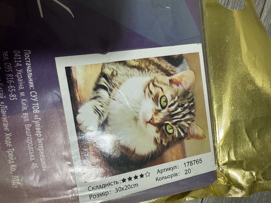 Набір для творчості картини. Діамантова мозаїка