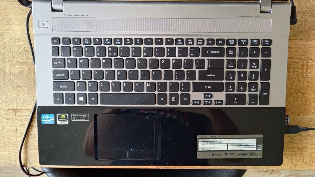 Acer Aspire F5-771G 
Producent systemu Acer
Model syst