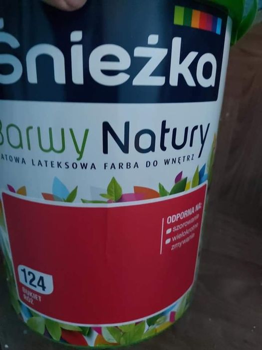 Farba śnieżka barwy natury bukiet róż