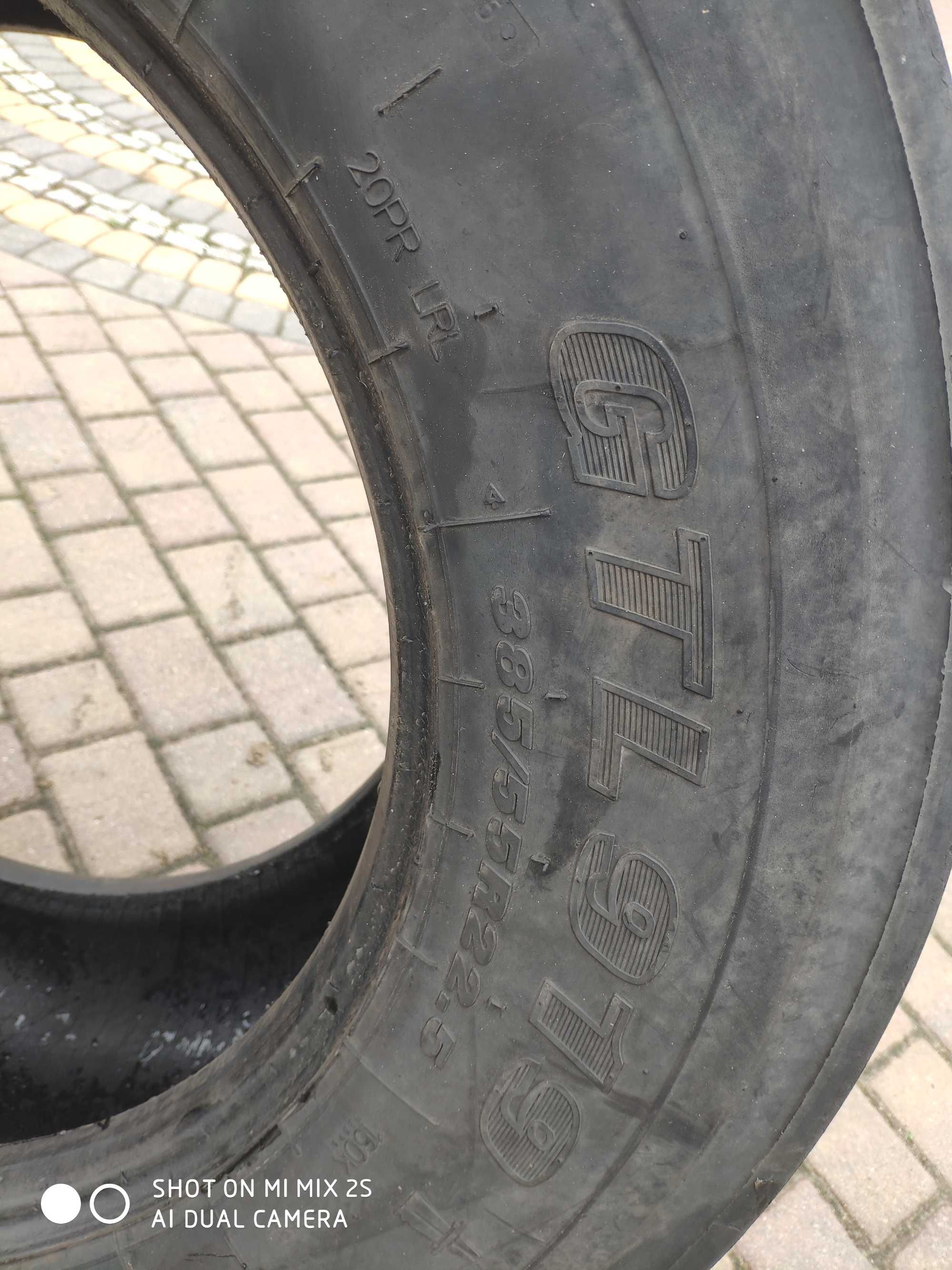 Opona Opony 385/55R22,5 " Gtadial GTL 919 20PR naczepa przyczepa cała