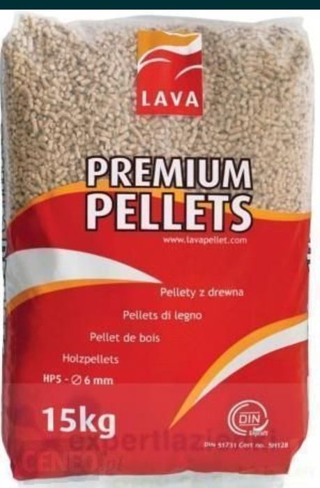 PELLET LAWA czysta trocina