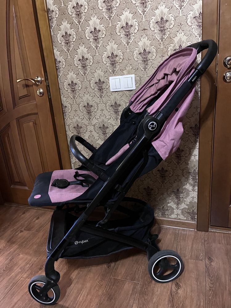 Прогулянкова коляска cybex Eezy s+2 pink magnolia