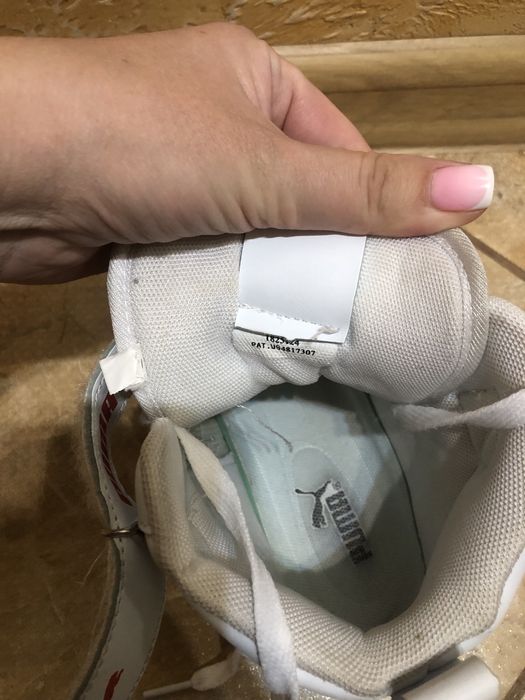 Кросівки хайтопи Puma для дівчинки