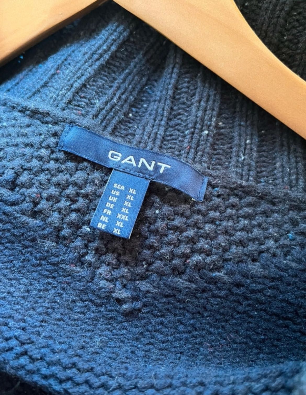 Casaco Gant tons azul xl