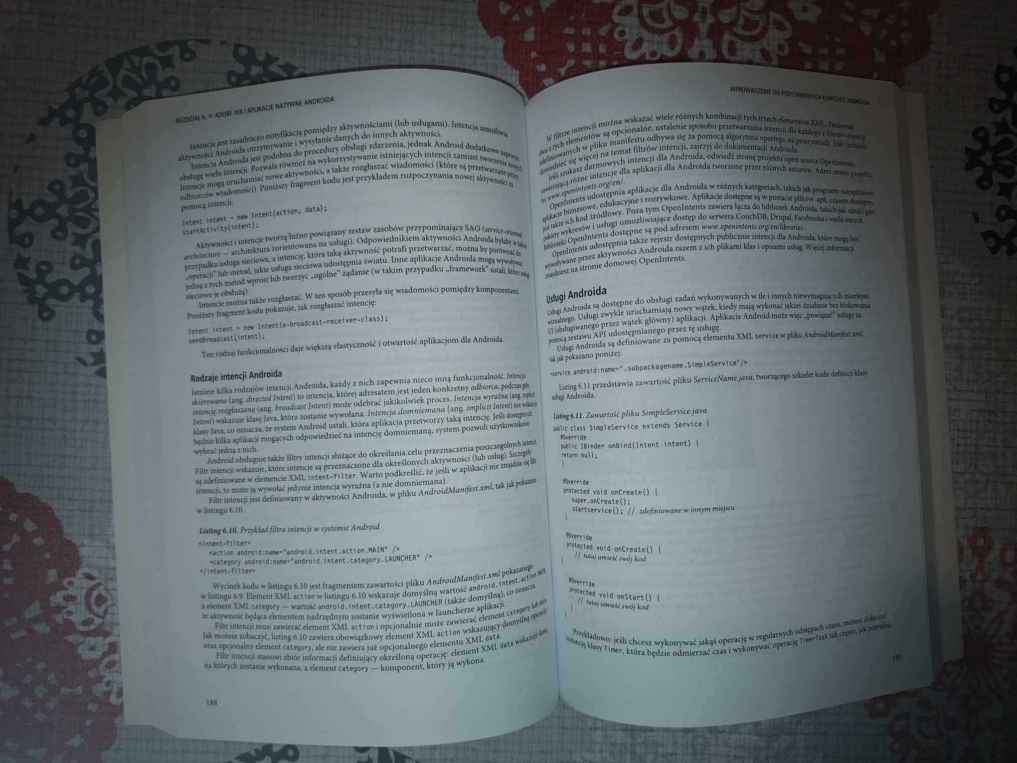 Książka "Android Flash Zaawansowane programowanie aplikacji mobilnych"