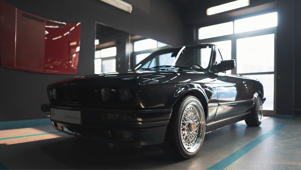 Bawarski klasyk BMW E30 kabriolet. Ślub lub inne okazje…