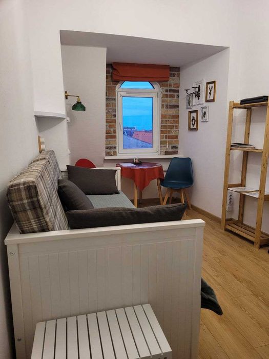 Apartament w centrum Gniezna przy Rynku. Widok na stare miasto