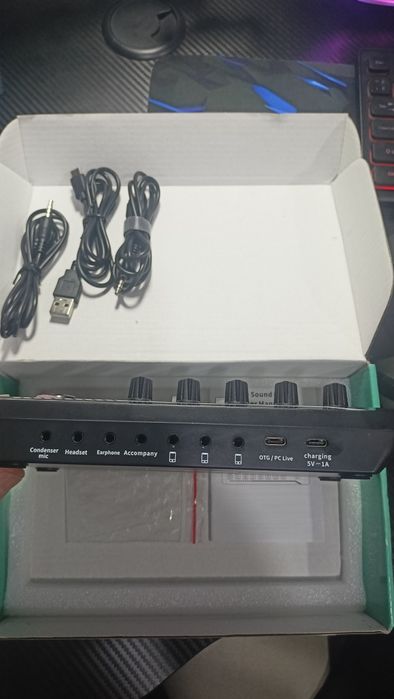 Микшер, звуковая карта