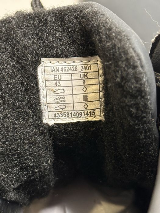 Черевики, ботінки чоловічі теплі Livergy зима 45, 43, 42, 41