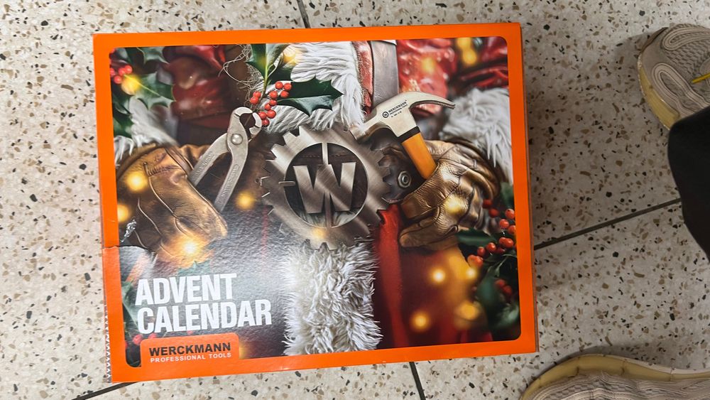 Адвент календар для чоловіка з інструментами